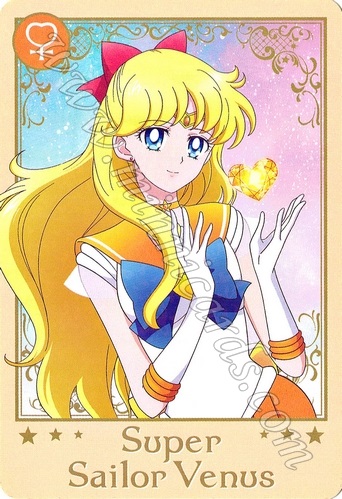Sailor Moon Moon Color Chainon Cards